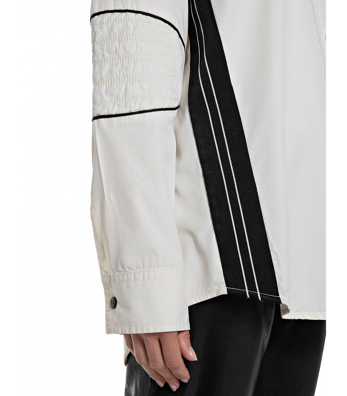 ストレッチツイルオーバーシャツ 詳細画像 ホワイト 5